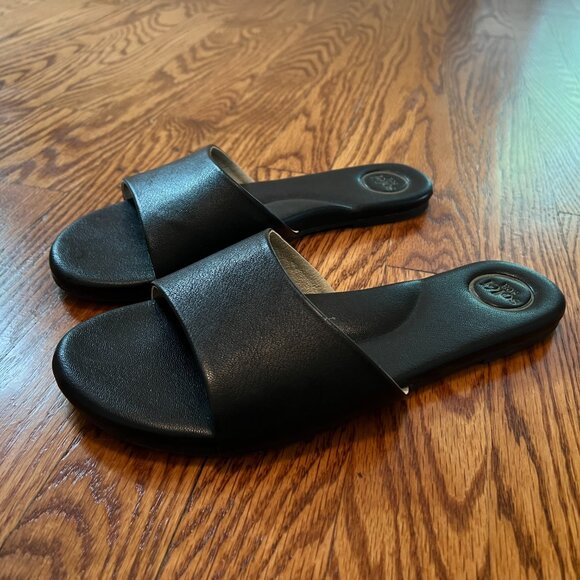 Solei Sea Jolie Slide Sandals – Black, Size 9 - Picture 5 of 5